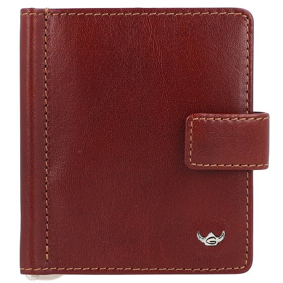 Golden Head Porte-cartes de crédit Colorado en cuir 8,5 cm avec pince à billets