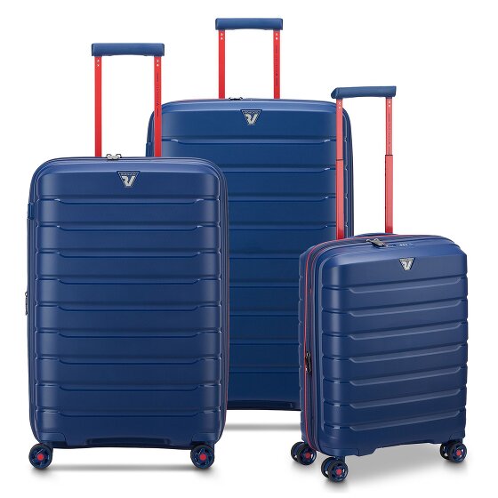 Roncato B-Flying Move 4 roues Set de valises 3 pièces avec soufflet d'extension