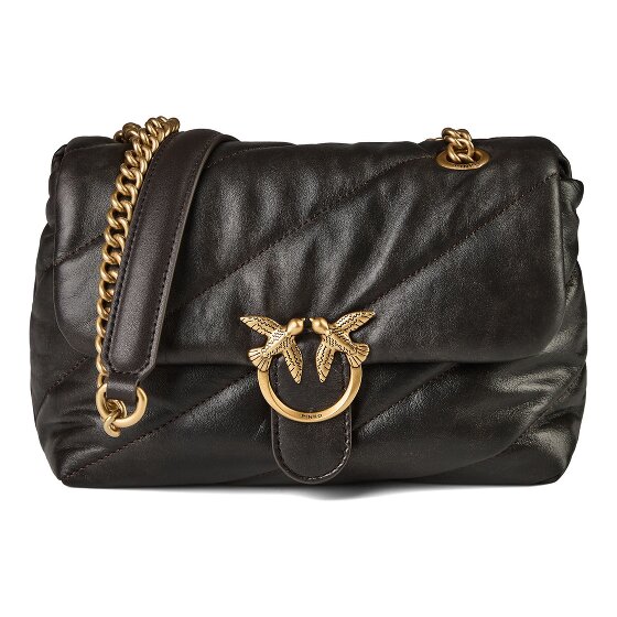 PINKO Love Puff Mini Sac à bandoulière Cuir véritable 23 cm