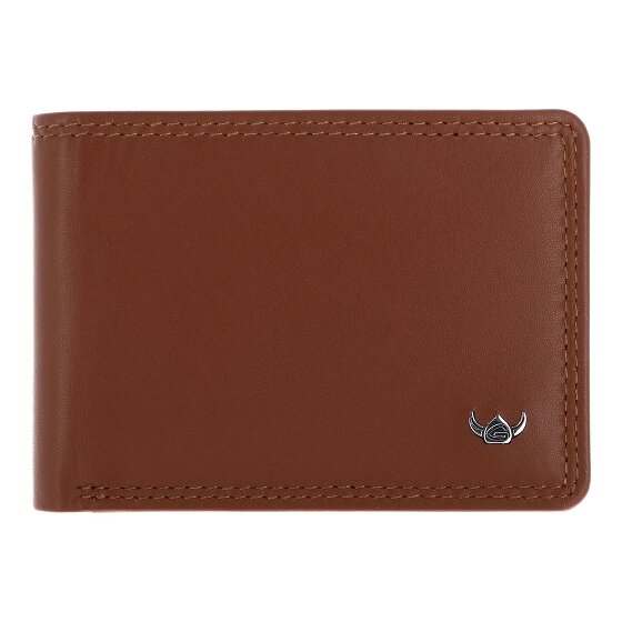Golden Head Polo Porte-monnaie Protection RFID Cuir véritable 10 cm