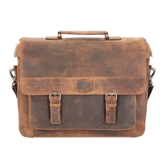 Pride and Soul Porte-documents en cuir 37 cm Compartiment pour ordinateur portable