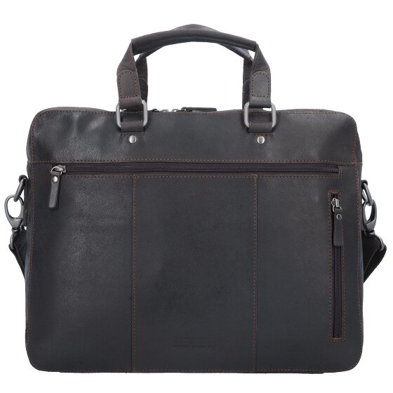 Leonhard Heyden Porte-documents Dakota en cuir 37 cm