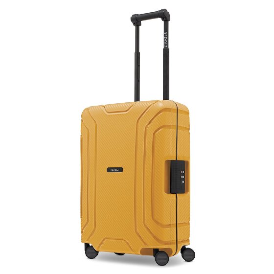 Redolz Essentials 15 : valise cabine à 4 roues de 55 cm avec fermeture à trois points