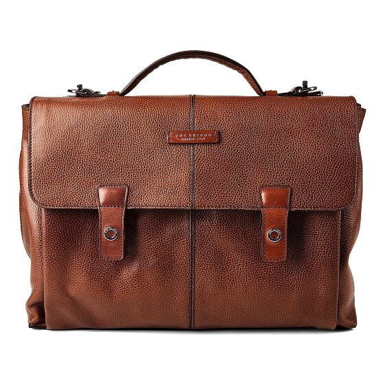 The Bridge Biagio Porte-documents Messenger Cuir véritable 41 cm Compartiment ordinateur