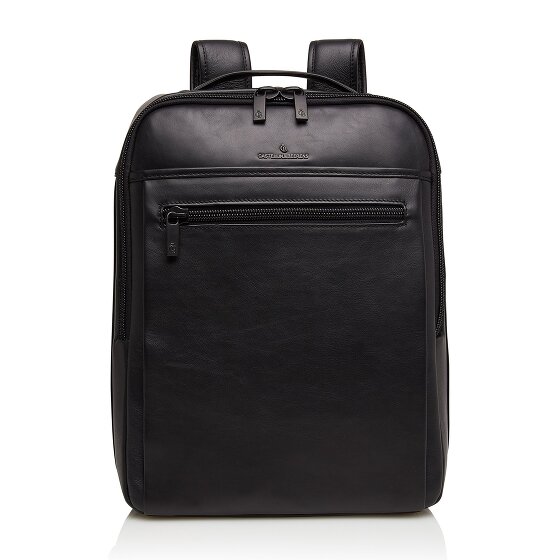 Castelijn & Beerens Nappa X Victor Sac à dos en cuir RFID 42 cm pour ordinateur portable