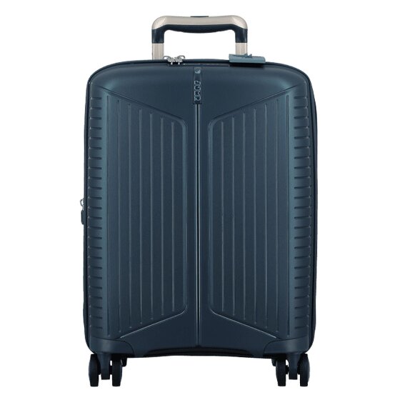 Jump Evae 4 roulettes Trolley de cabine 55 cm avec soufflet d'extension
