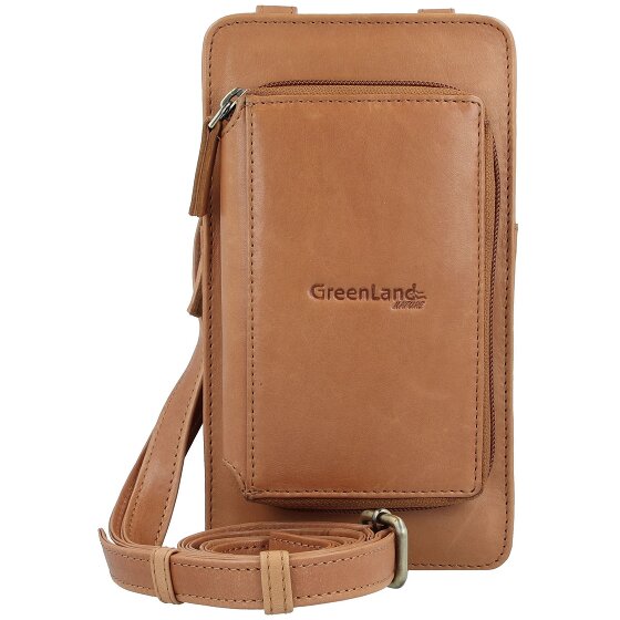 Greenland Nature Nature Soft Pochette pour téléphone portable Cuir véritable 11 cm