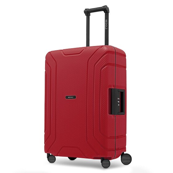 Redolz Essentials 15 trolley à 4 roulettes 65 cm avec fermeture à trois points