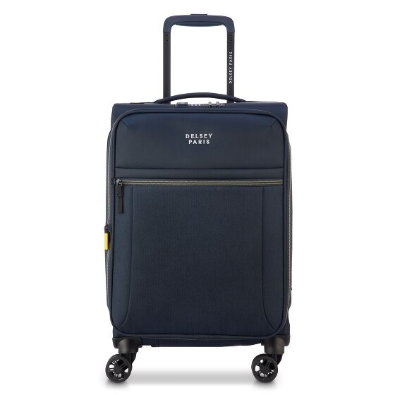 Delsey Paris Brochant 3 4 roues Valise cabine 55 cm avec soufflet d'extension