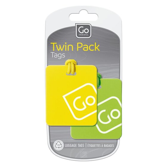 Go Travel Set d'étiquettes d'adresse 2pcs.