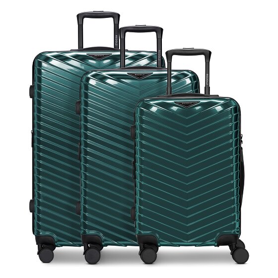 Redolz Essentials 18 2.0 4 roues Set de valises 3 pièces avec soufflet d'extension