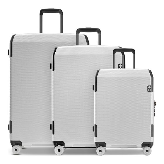 Echolac Logic Pro 4 roulettes Set de valises 3 pièces avec soufflet d'extension