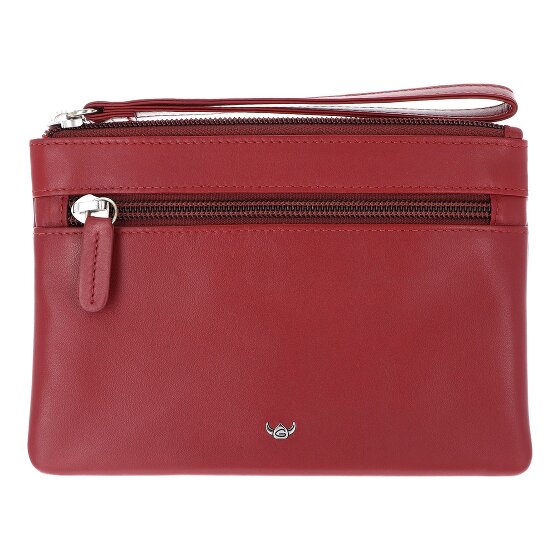 Golden Head Polo Pochette pour téléphone portable Cuir véritable 18 cm