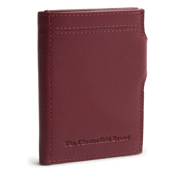 The Chesterfield Brand Ebro Étui pour cartes de crédit Protection RFID Cuir véritable 7.5 cm