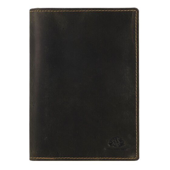 Greenburry Étui à documents vintage en cuir 12 cm