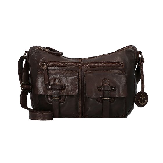 Harbour 2nd Urban Poets Emerson Sac à bandoulière Cuir véritable 36 cm
