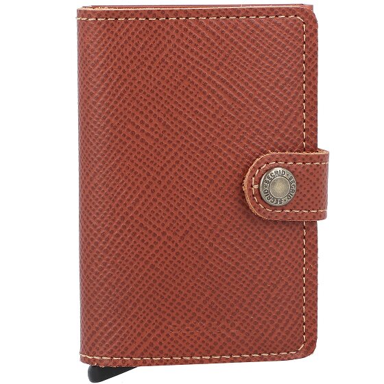 Secrid Miniwallet Saffiano Porte-cartes de crédit RFID en cuir 6,5 cm