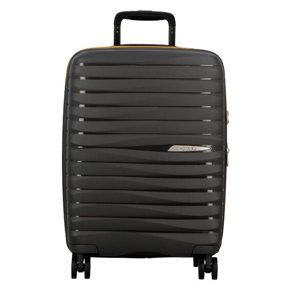 Jump Xwave 4 roulettes Trolley de cabine 55 cm avec soufflet d'extension