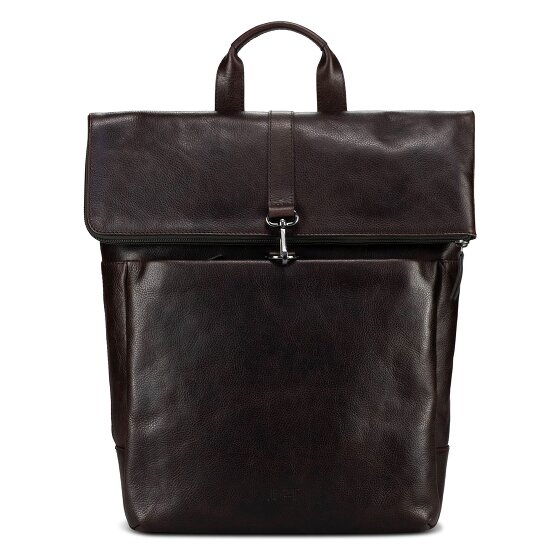 Jost London Daypack Cuir véritable 44 cm Compartiment ordinateur