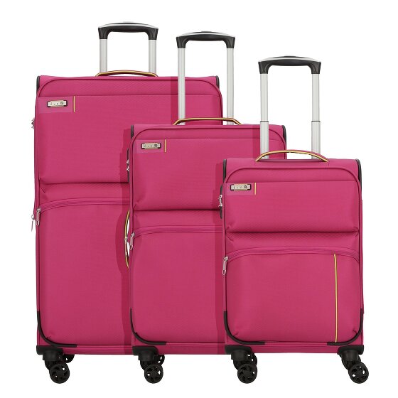 d&n Travel Line 6704 4 roues Set de valises 3 pièces