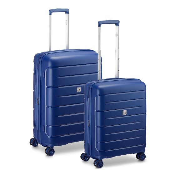 MODO by Roncato Starlight 3.0 4 roulettes Set de valises 2 pièces avec soufflet d'extension