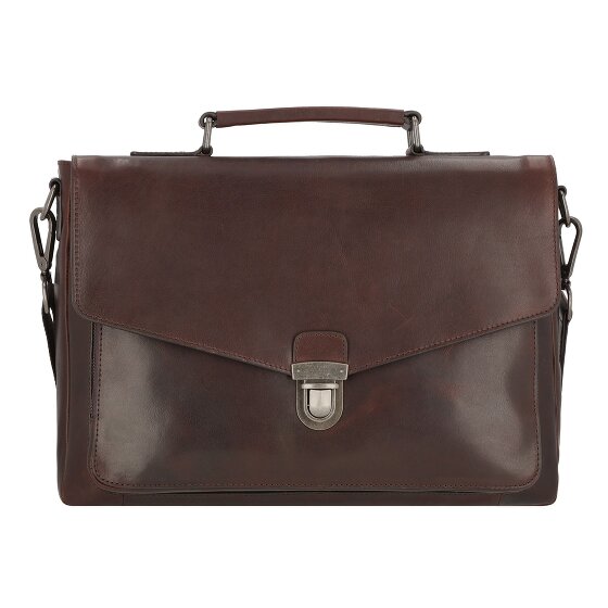 Leonhard Heyden Roma Porte-documents en cuir 39 cm Compartiment pour ordinateur portable