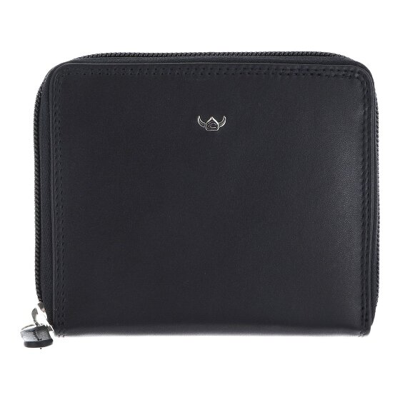 Golden Head Polo Porte-monnaie Protection RFID Cuir véritable 12.5 cm