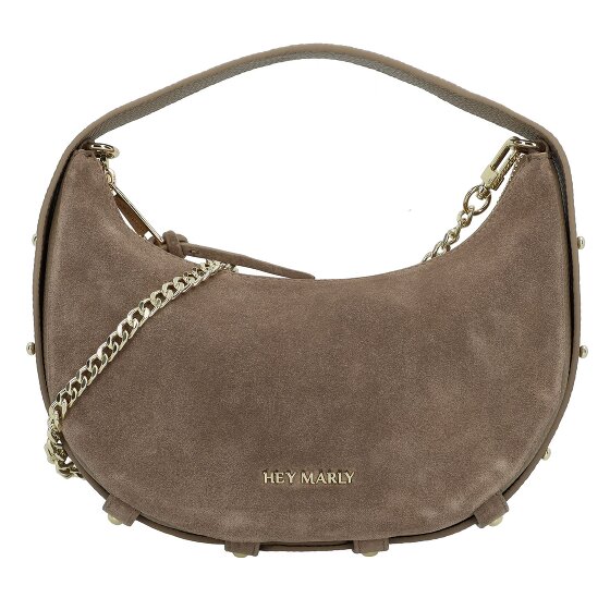 Hey Marly Lifetime Sister Suede Sac à bandoulière Cuir véritable 25 cm