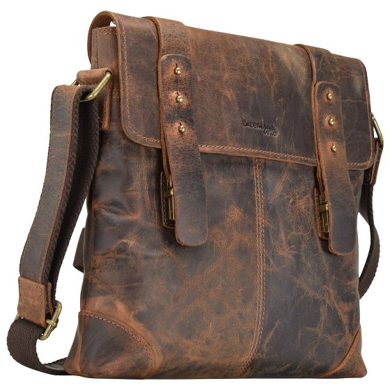 Greenland Nature Sac à bandoulière Classic en cuir 31 cm