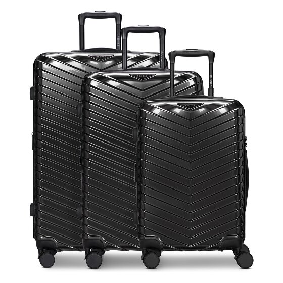 Redolz Essentials 18 2.0 4 roues Set de valises 3 pièces avec soufflet d'extension