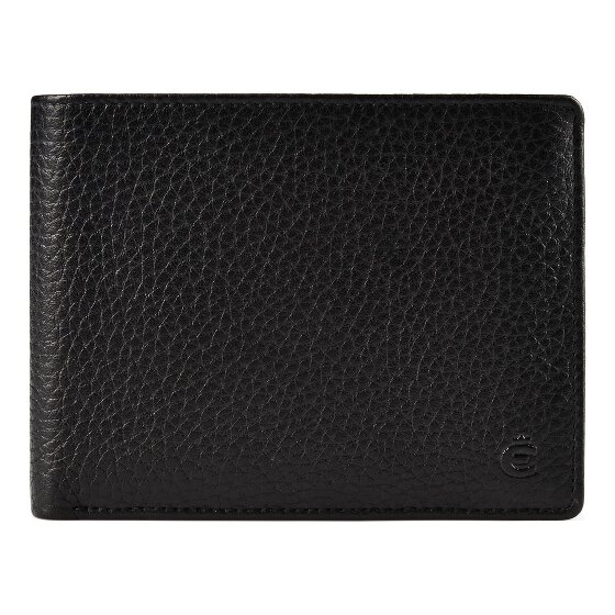Esquire Texas Porte-monnaie Protection RFID Cuir véritable 9 cm