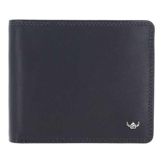 Golden Head Polo Porte-monnaie Protection RFID Cuir véritable 12 cm