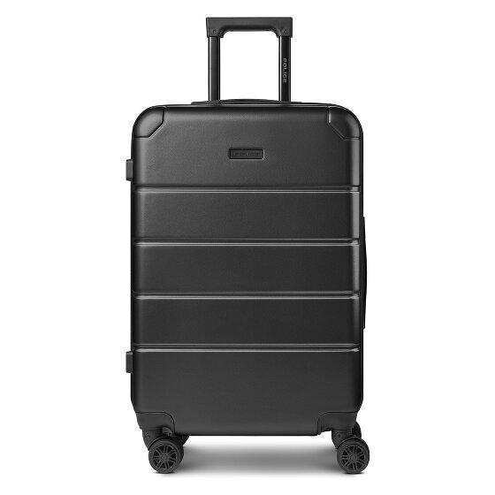 Police Dublin 4 roues Valise cabine M 64 cm avec soufflet d'extension