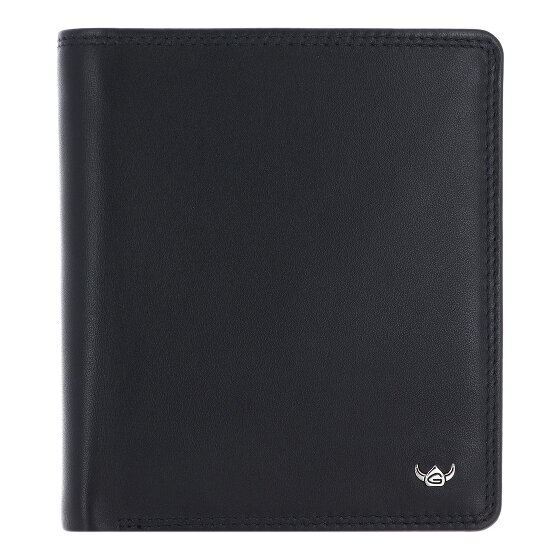 Golden Head Polo Porte-monnaie Protection RFID Cuir véritable 11 cm