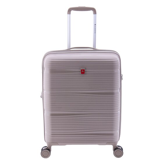Gladiator 0800 4 roulettes Trolley de cabine 55 cm avec soufflet d'extension