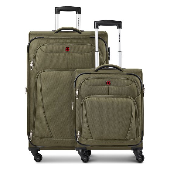 Wenger Set de valises Beaumont à 4 roues S+L avec soufflet d'extension