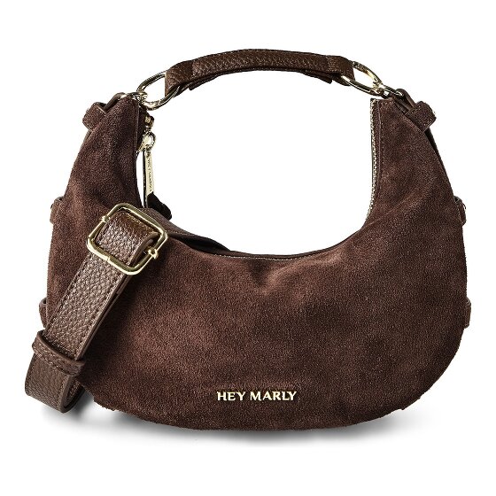 Hey Marly Lifetime Sister Suede Sac à bandoulière Cuir véritable 25 cm
