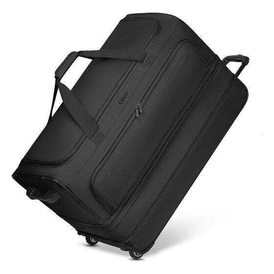 Redolz Sac de voyage Duffle Essentials à 2 roulettes 80 cm XL avec soufflet d'extension taille spéciale