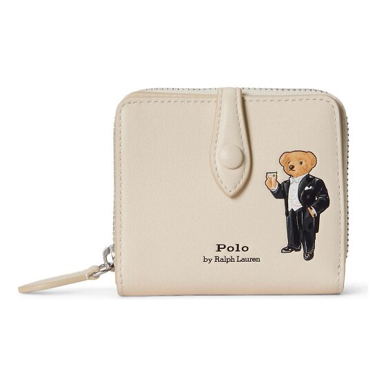 POLO RALPH LAUREN Bear Porte-monnaie Cuir véritable 10 cm