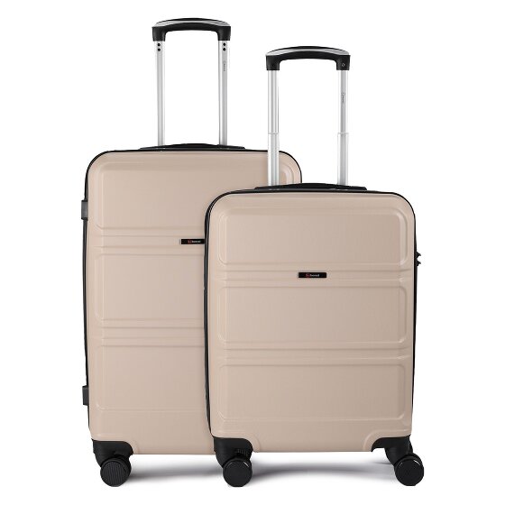 Benzi 5739 4 roulettes Set de valises 2 pièces