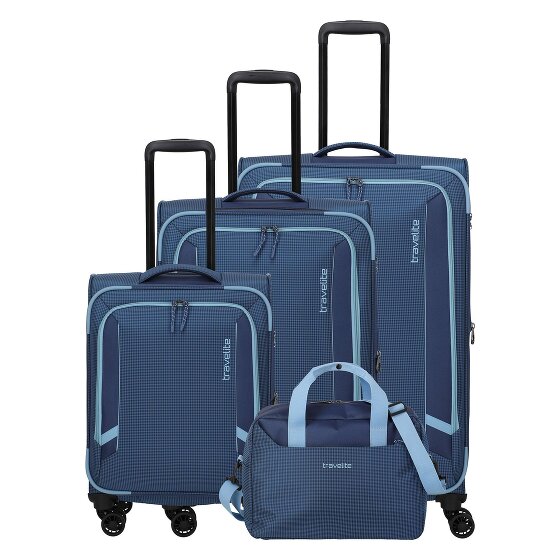 Travelite Corsiica 4 roulettes Set de valises 4 pièces