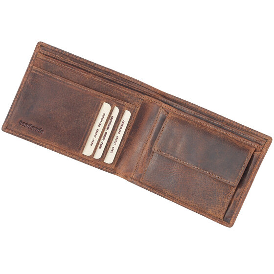 Greenland Nature Porte-monnaie Montana en cuir 12,5 cm