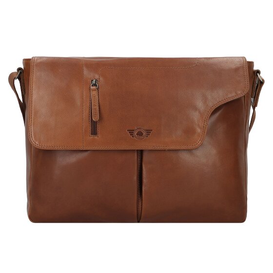 Greenburry Vintage Porte-documents Messenger Cuir 40 cm Compartiment pour ordinateur portable