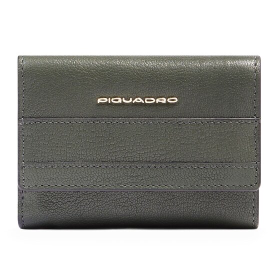 Piquadro Patricia Porte-monnaie Protection RFID Cuir 9 cm