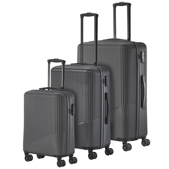 Travelite Bali 4 roulettes Set de valises 3 pièces