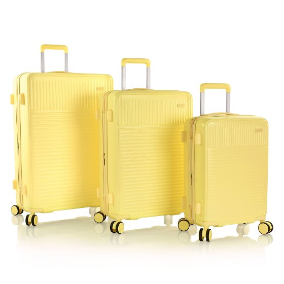 Heys Pastel 4 roulettes Set de valises 3 pièces avec soufflet d'extension