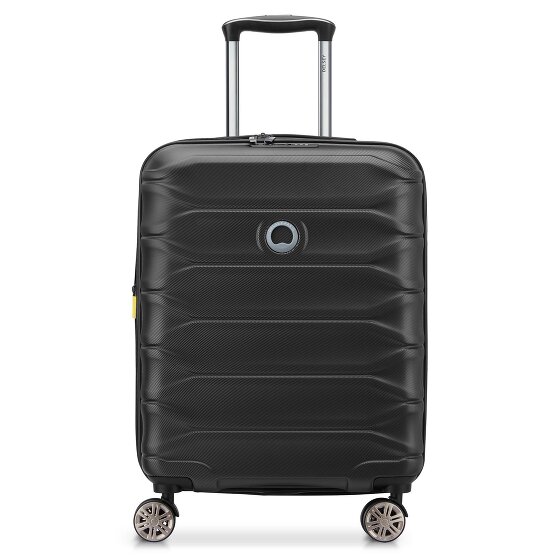 Delsey Paris Meteor 4 roulettes Trolley de cabine 55 cm avec soufflet d'extension