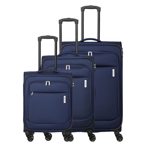 Travelite Priego 4 roulettes Set de valises 3 pièces