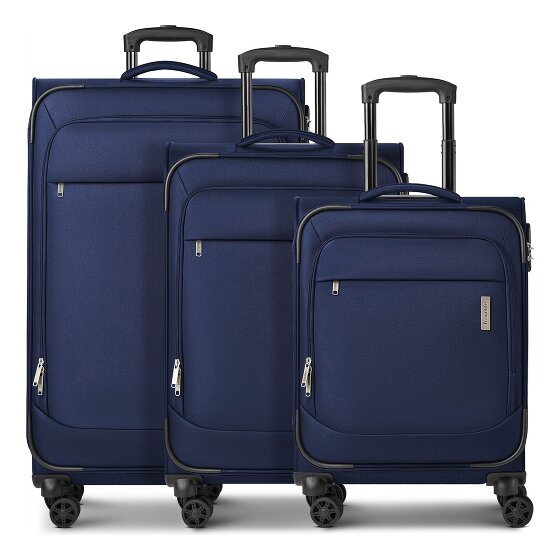 Travelite Priego 4 roues Set de valises 3 pièces