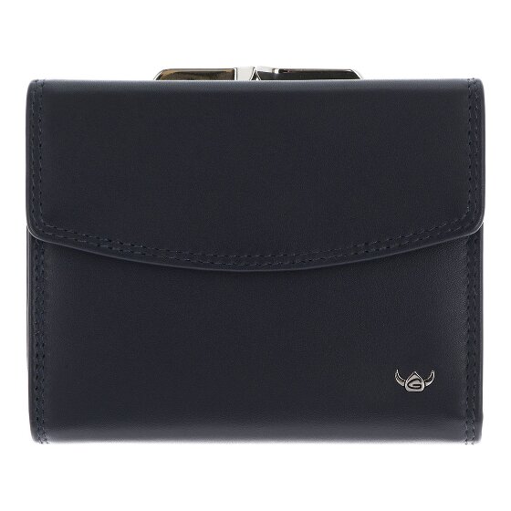 Golden Head Polo Porte-monnaie Protection RFID Cuir véritable 12 cm